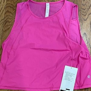 lululemon athletica Pink Crop Top